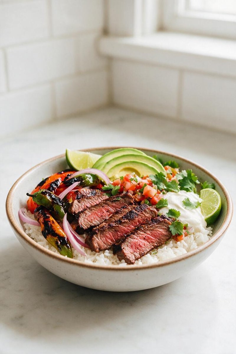 Steak Fajita Bowls